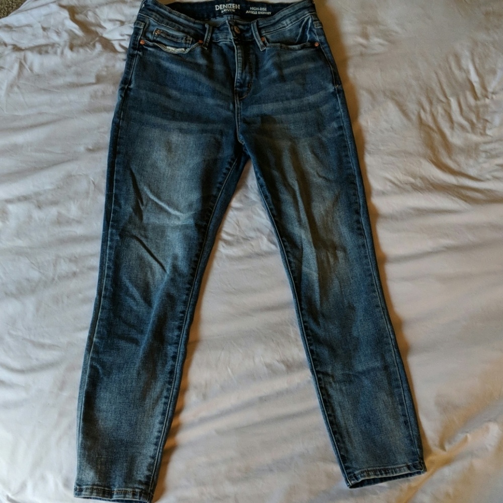 Levi's High-rise ankle skinny jeans